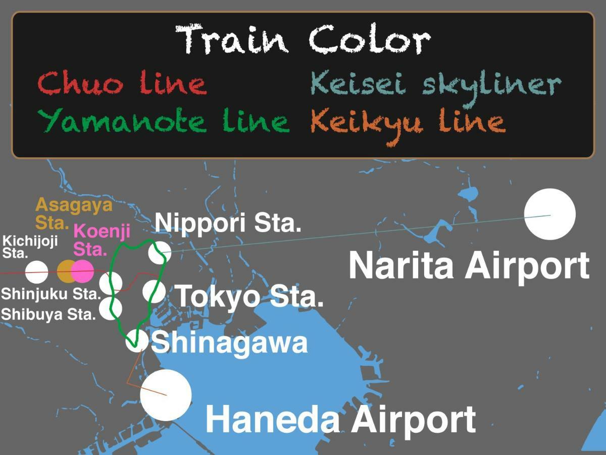 Top Edge Hostel Koenji Tokio Zewnętrze zdjęcie